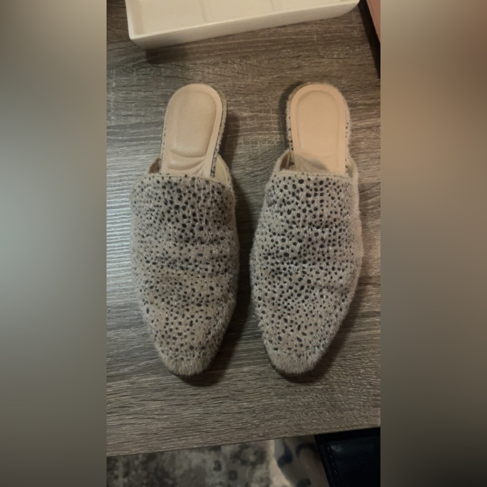Animal Print Mules